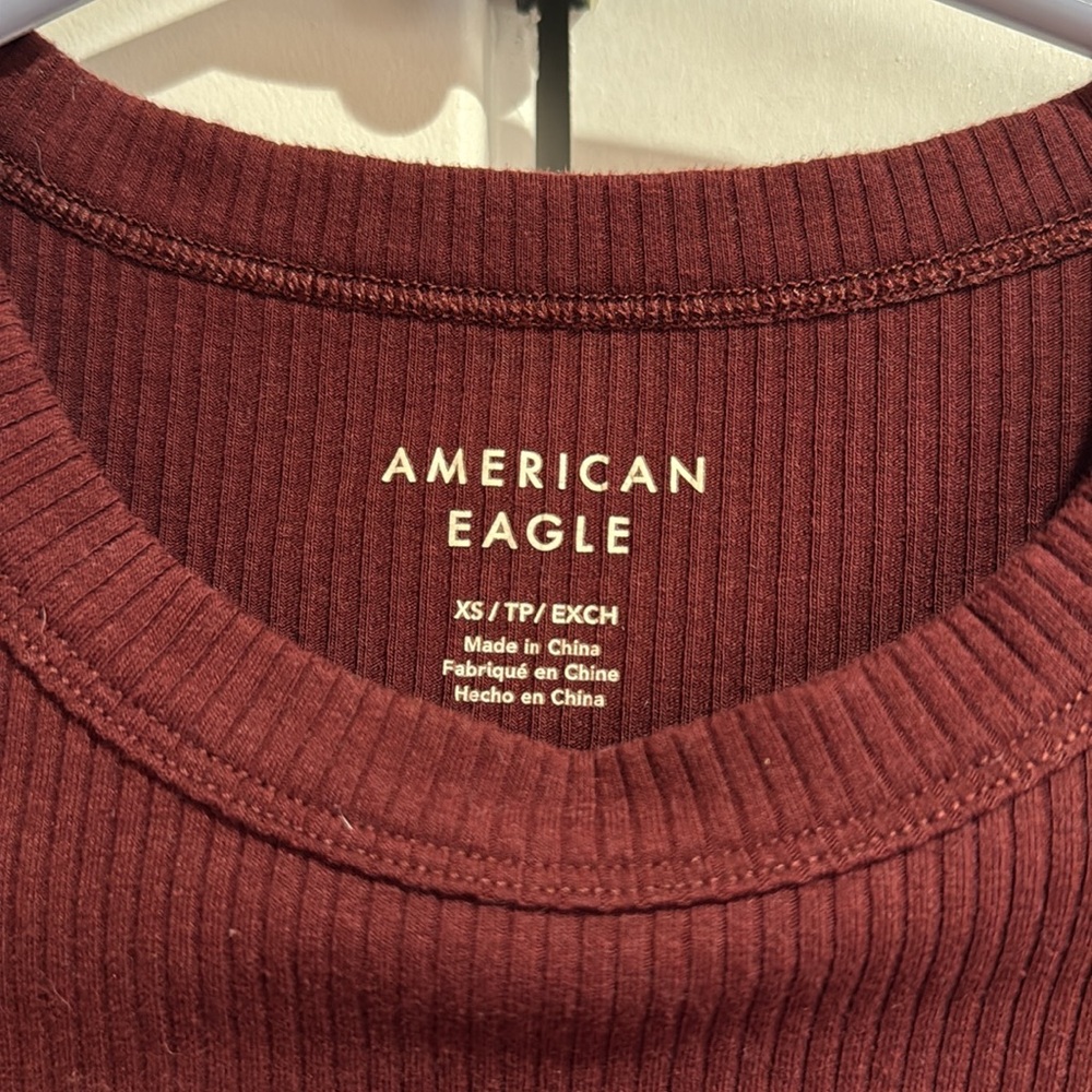 AE Hey Baby Ribbed Tee - Picture 3 of 4
